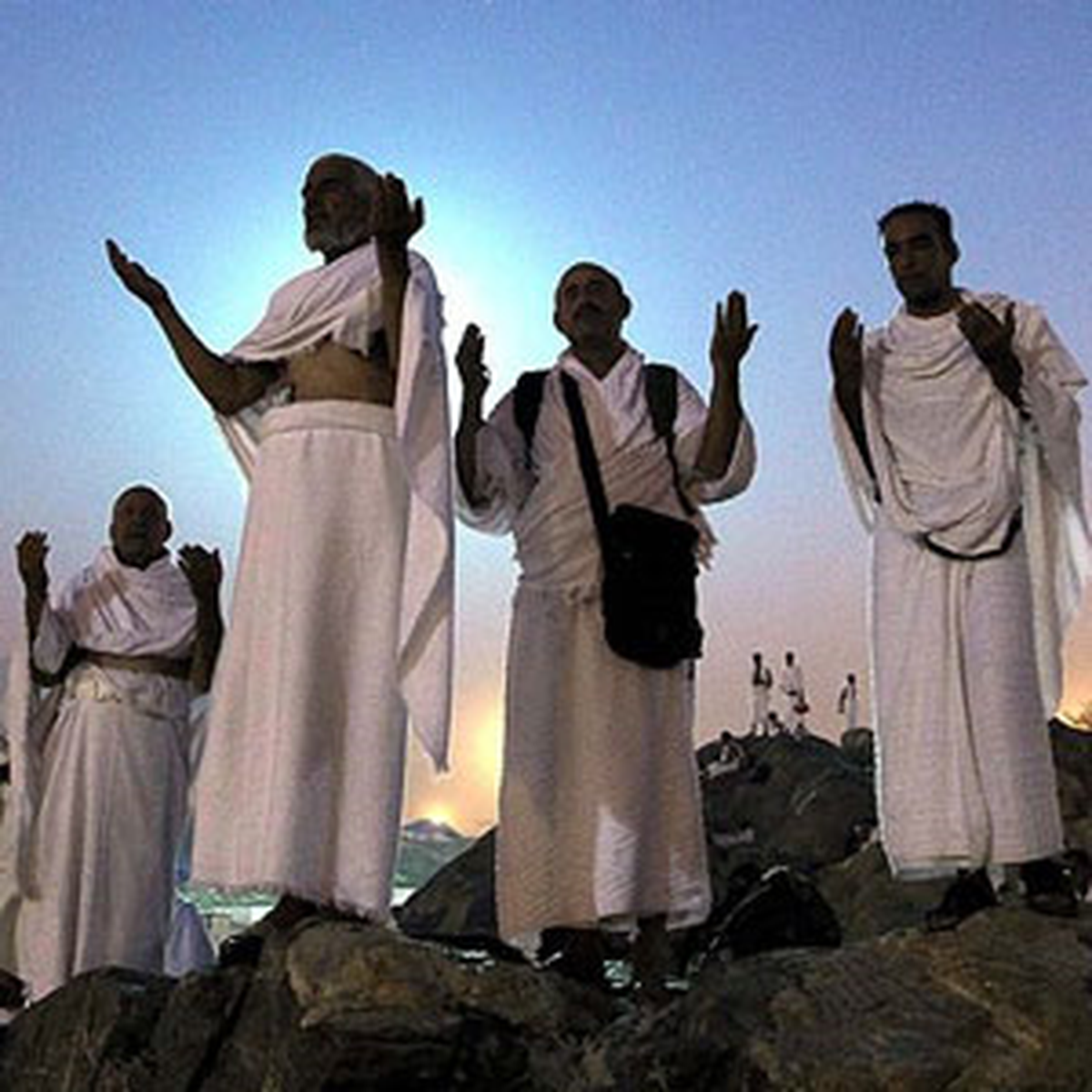 Hacı Adayları Arafat\'a Çıktı