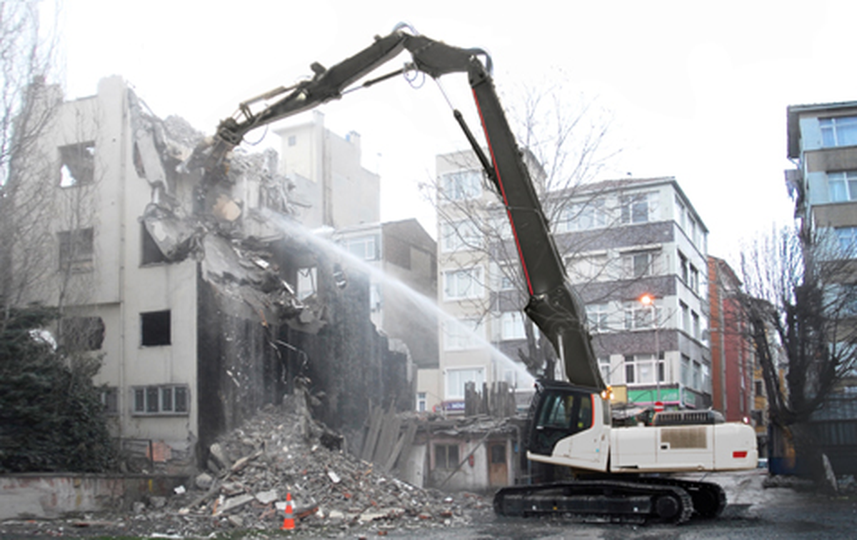 Kentsel Dönüşüme Özel İş Makinası Tasarladılar
