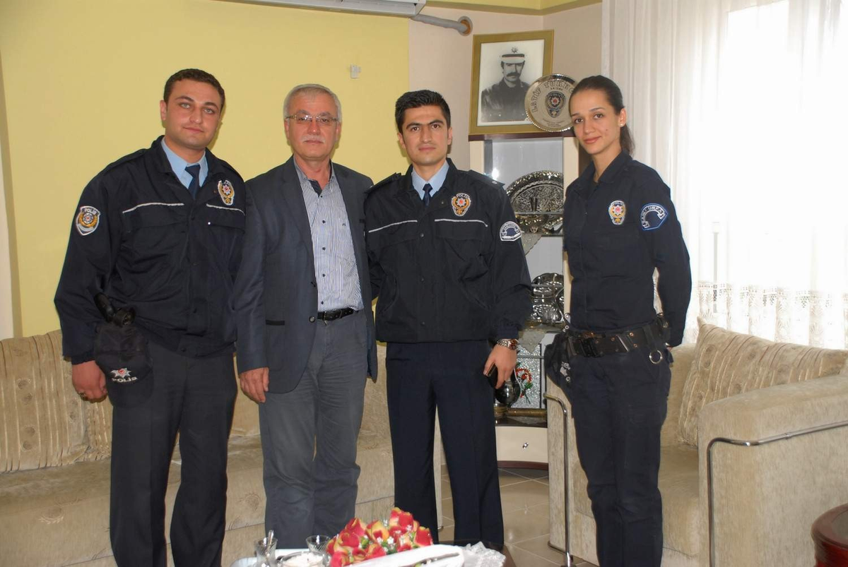Şehit Aileleri Bayramda Unutulmadı