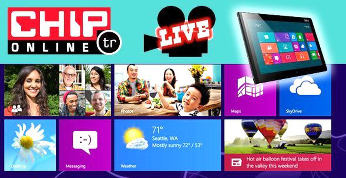 ...Ve Karşınızda Windows 8!