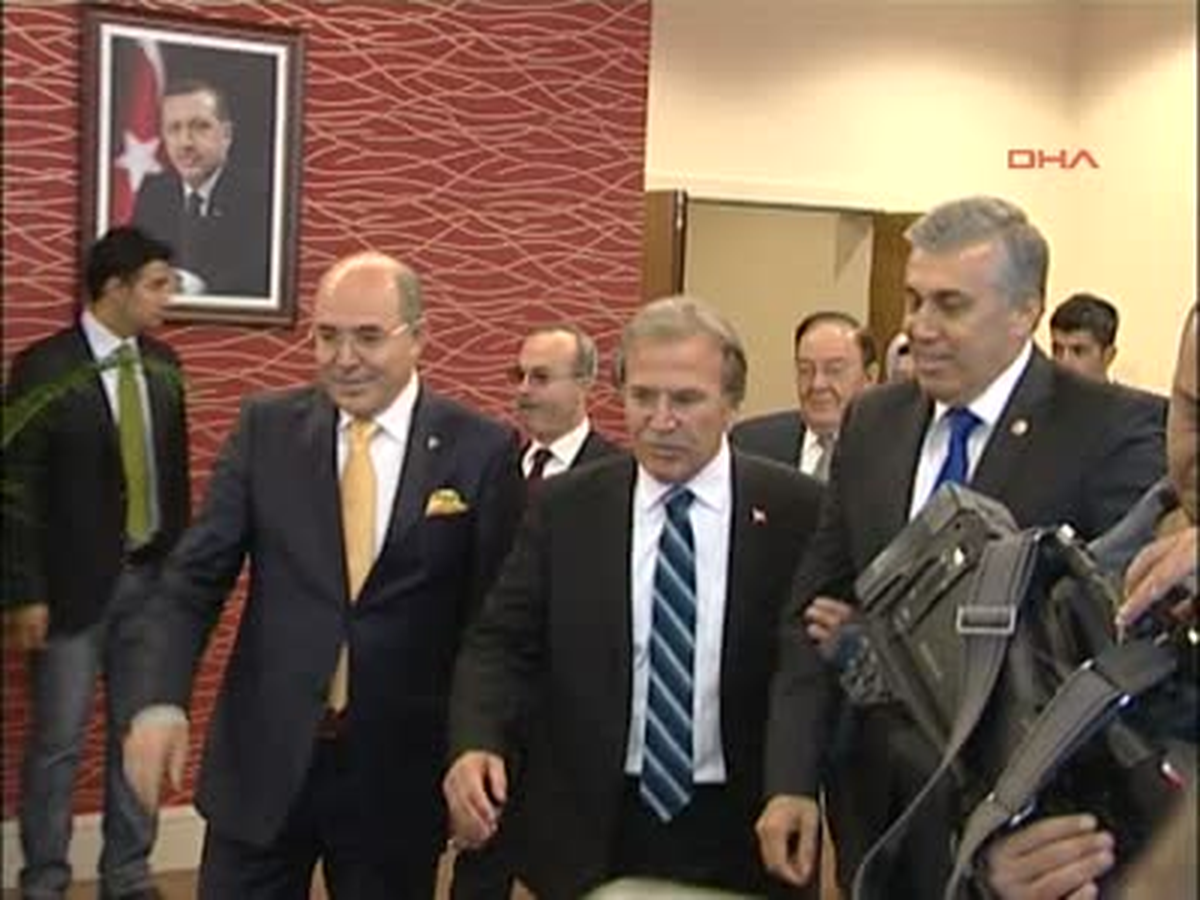 AK Parti ile MHP Heyeti Bayramlaştı