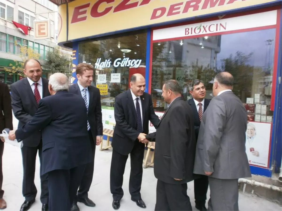 Ak Partililer Bayramda Vatandaşlarla Buluştu