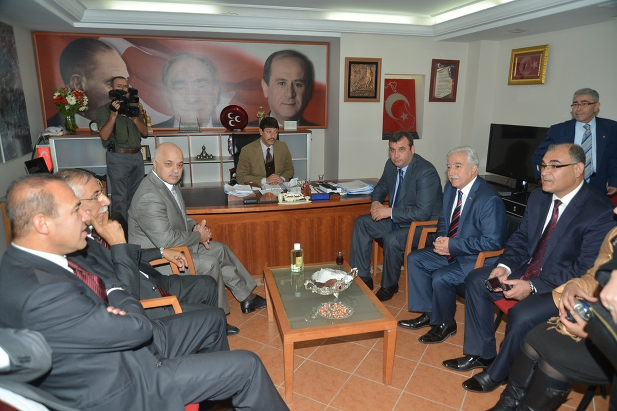 Aldırmaz\'dan Siyasi Partilere Bayram Ziyareti