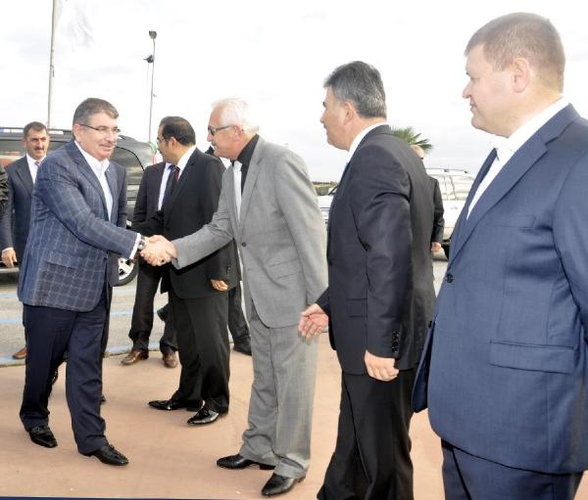 Bakan Şahin, Ordu\'ya Giderken Samsun\'da Kahvaltı Yaptı