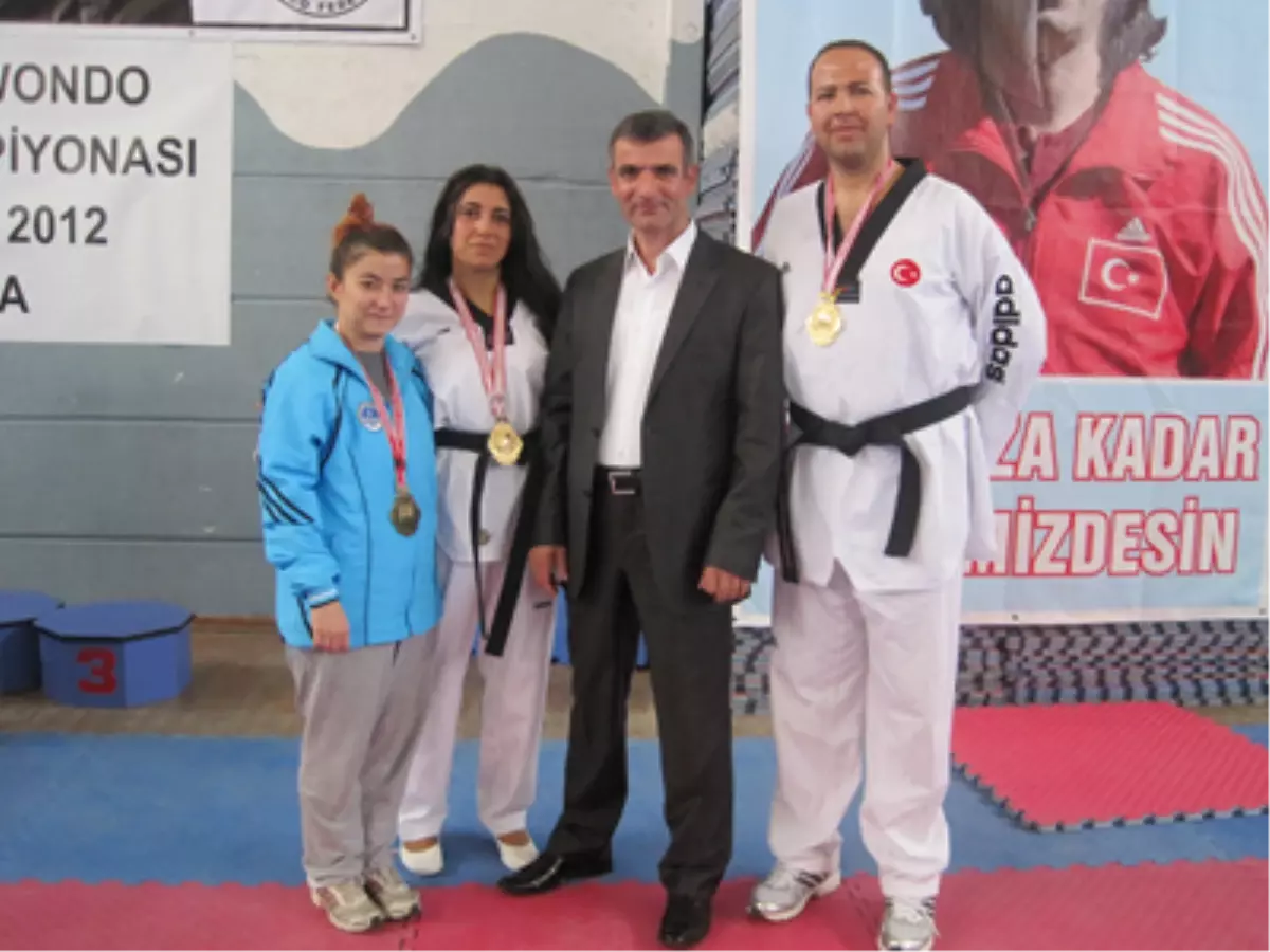 Paralimpik Tekvandoculardan, Üç Türkiye Şampiyonluğu