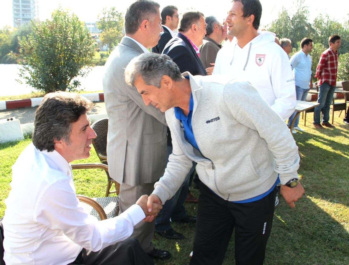 Samsunspor\'da Bayramlaşma