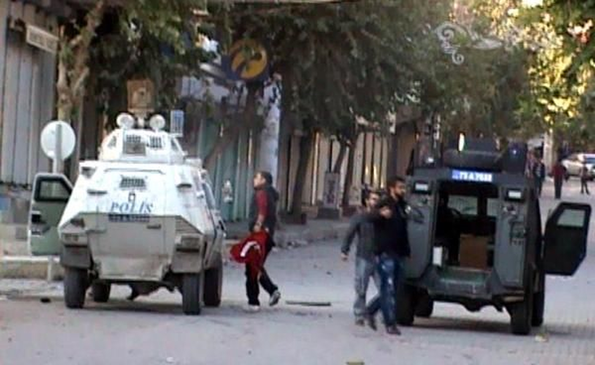 Silopi\'de İzinsiz Gösteri
