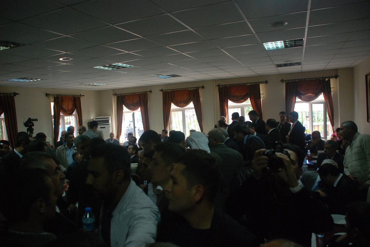 Suruç\'ta Bakanı Görme İzdihamı