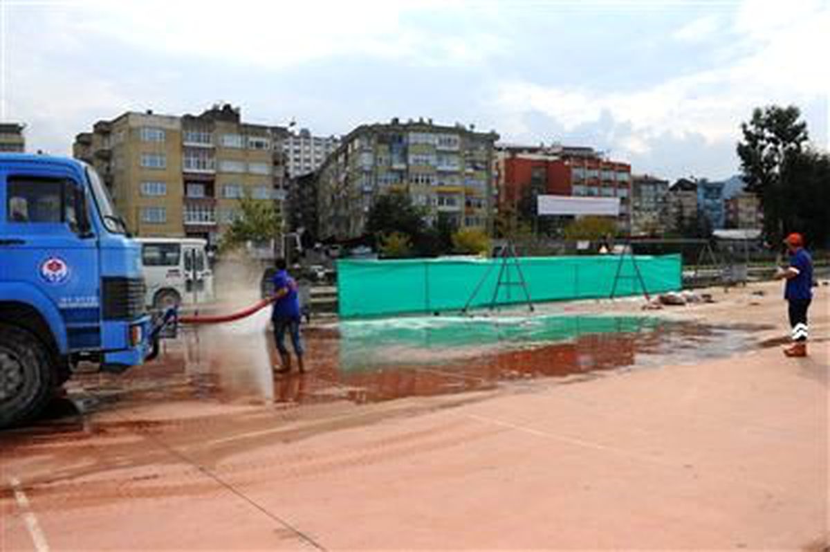 Trabzon Belediyesi\'nden Bayram Mesaisi