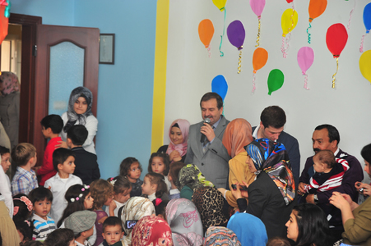 Yeşil Minikler ile Bayramlaştı