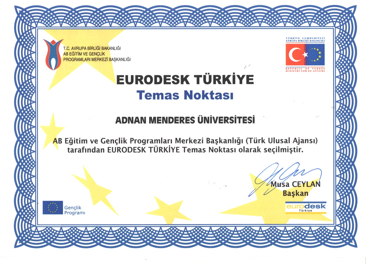 Adü Eurodesk Temas Noktası Oldu