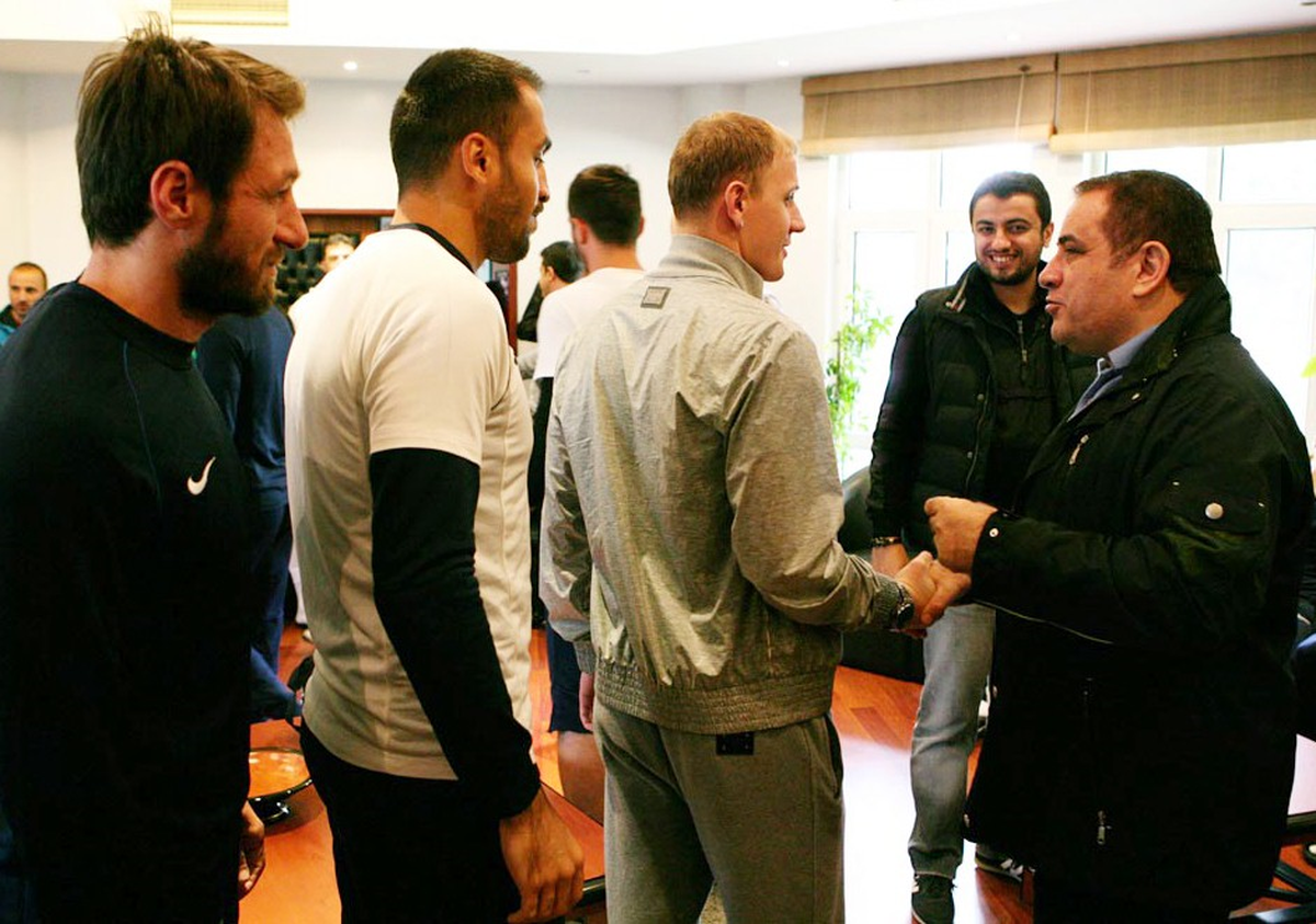 Gaziantepspor\'da Bayramlaşma