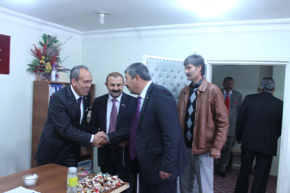 Iğdır\'da MHP\'nin Bayramlaşma Töreni Yapıldı