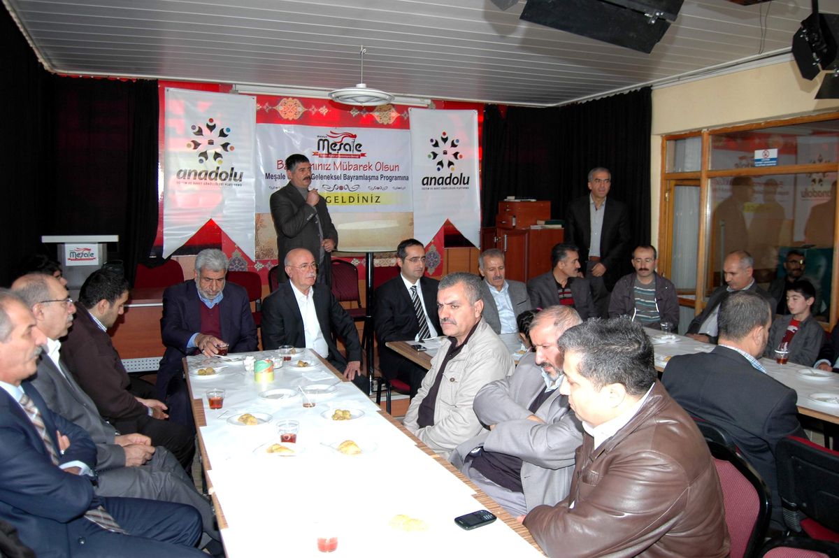 Meşale Derneği\'nde Toplu Bayramlaşma