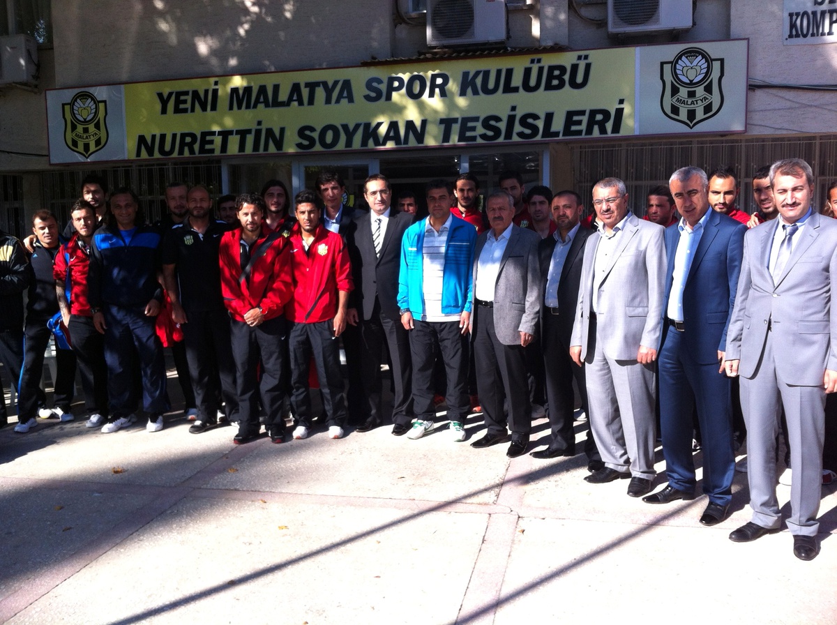 Milletvekili Şahin\'den Yeni Malatyaspor\'a Ziyaret
