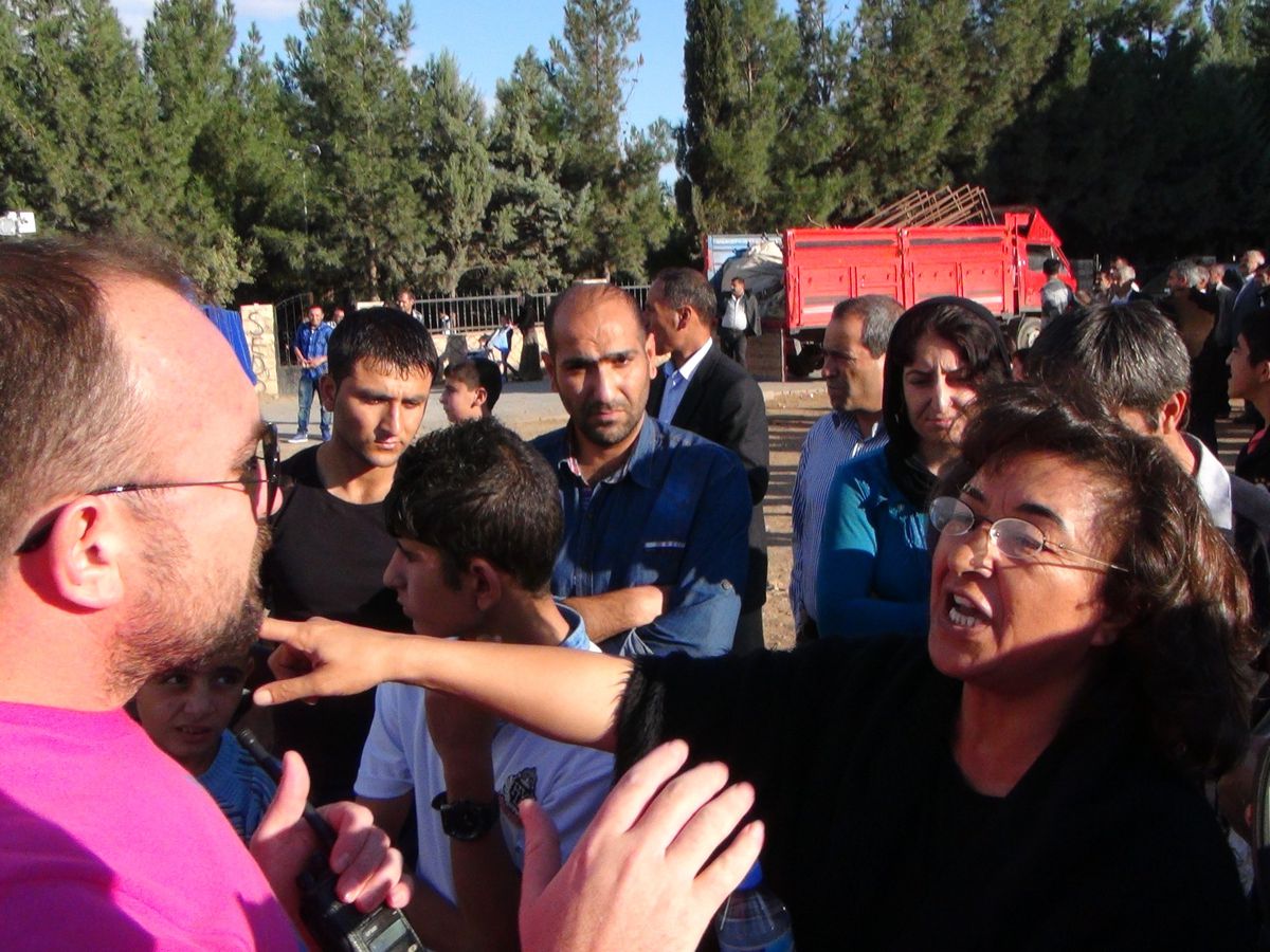 Nusaybin\'de Kurulmak İstenen Çadıra Polis İzin Vermedi