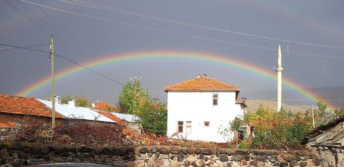 Yağmurdan Sonra Çıkan Gökkuşağı