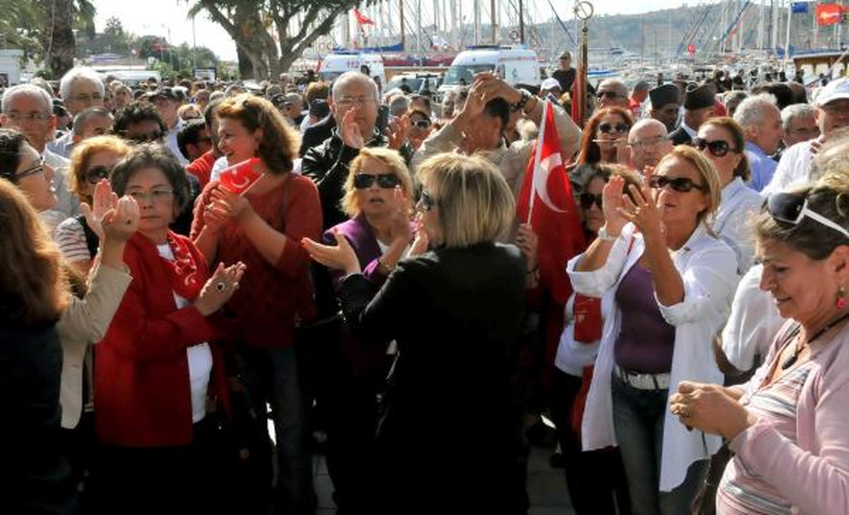 Bodrum\'da Kısa Süreli Gerginlik