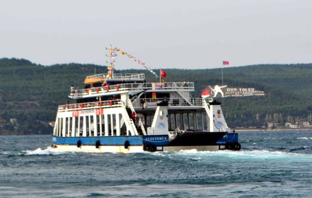 Bozcaada Ulaşımına Lodos Engeli