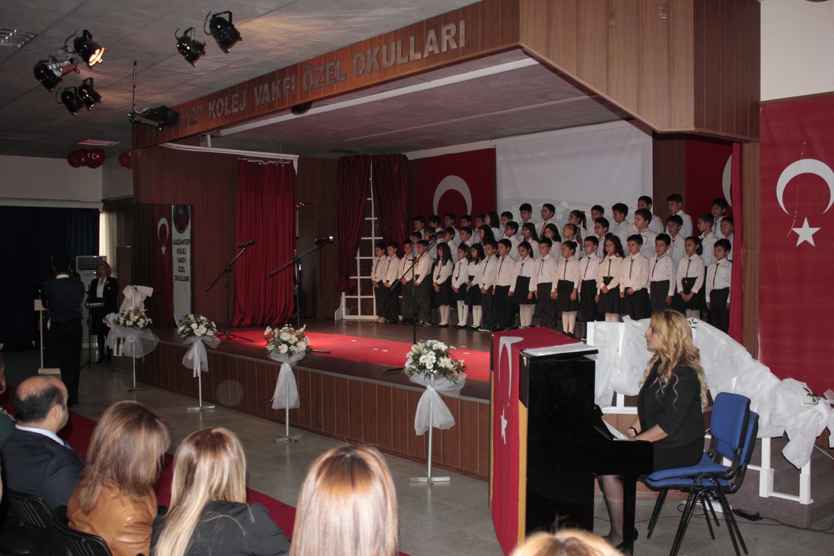 Gkv Özel İlkokulu Öğrencileri Cumhuriyet Bayramı\'nı Coşkuyla Kutladı