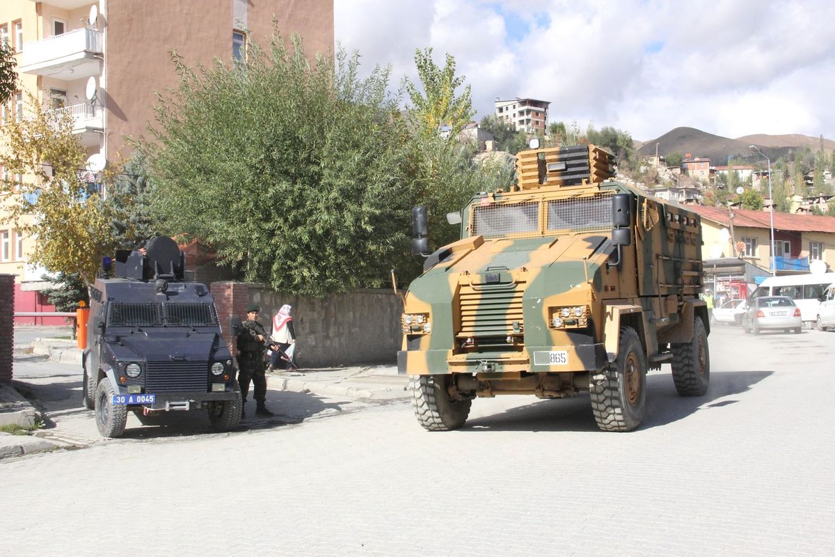 Hakkari\'de Askeri Hareketlilik