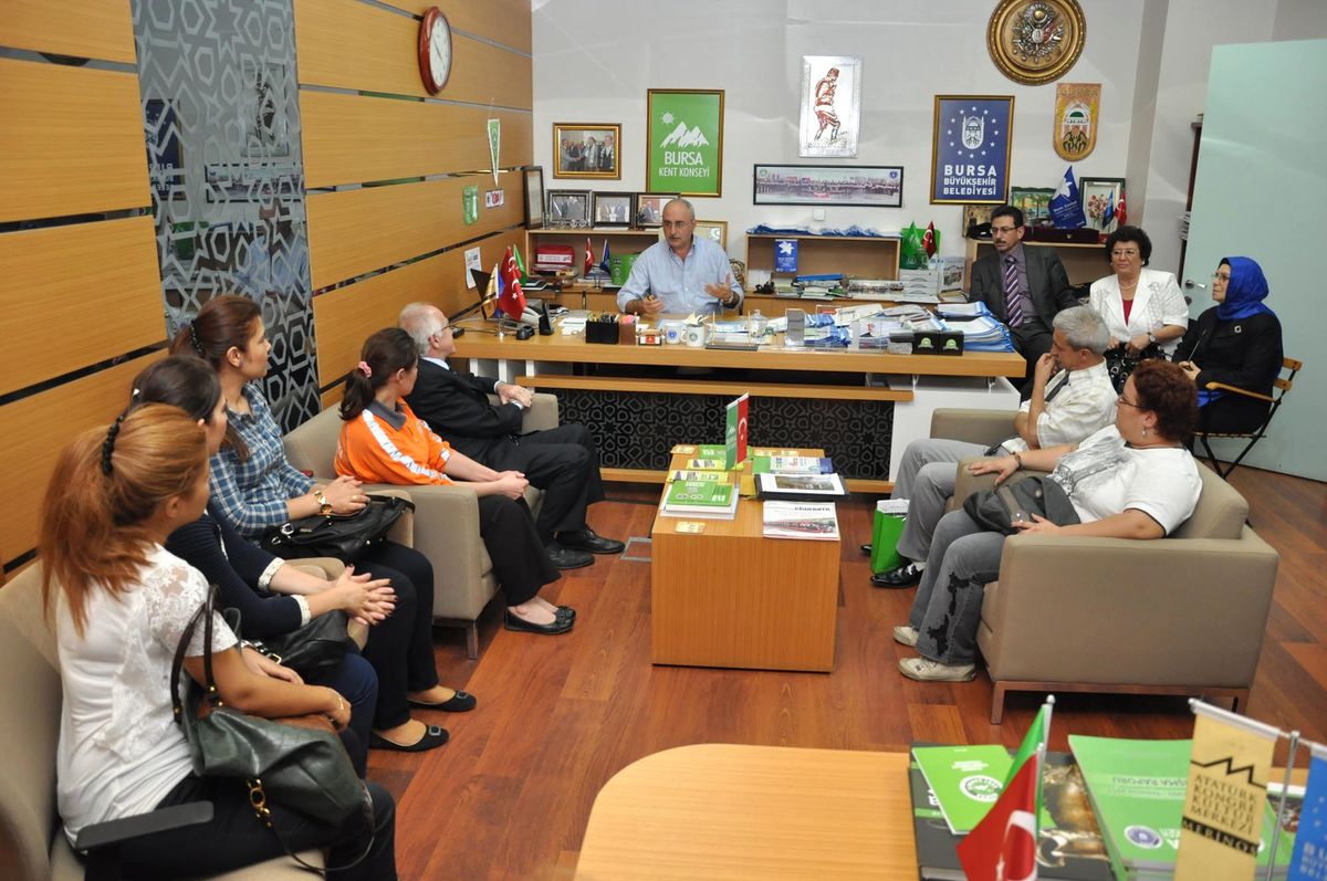 İl Afet ve Acil Durum Müdürü Tarı\'dan Kent Konseyi\'ne Ziyaret