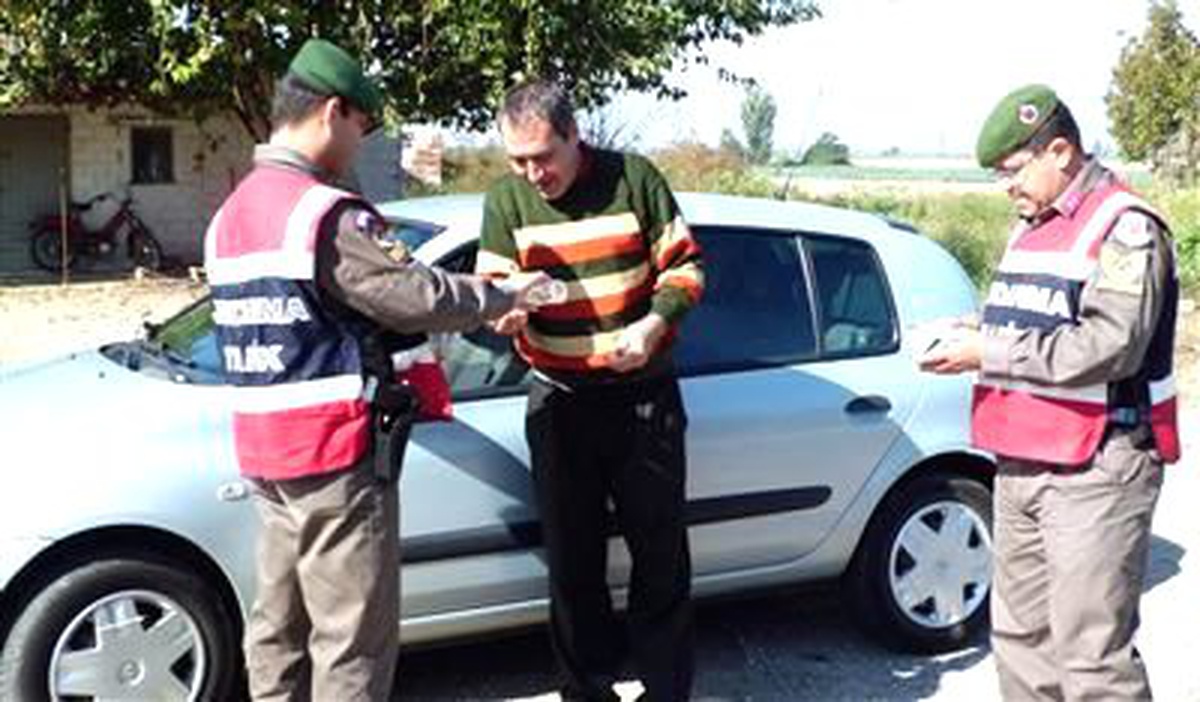 İncirliova Jandarması Bayramda Yollardaydı