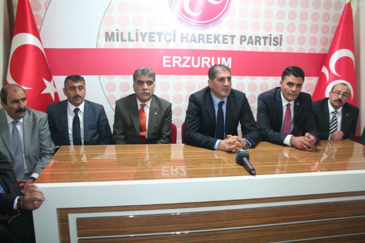 MHP\'de Bayramlaşma Programı
