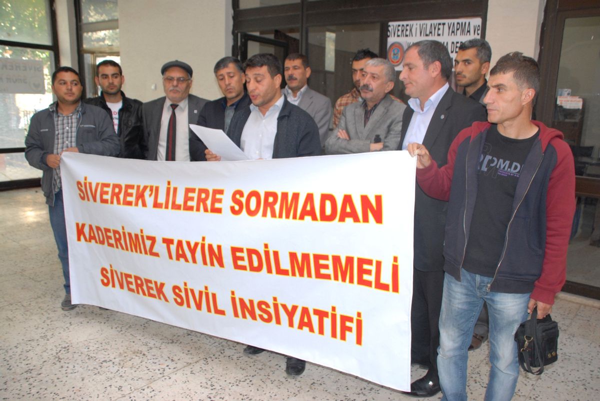 Siverek Sivil İnisiyatifi Basın Açıklaması Düzenledi