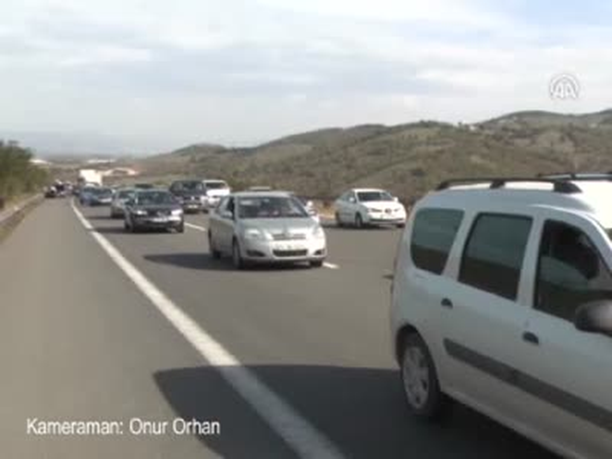 Tatilciler Dönüş Yolunda
