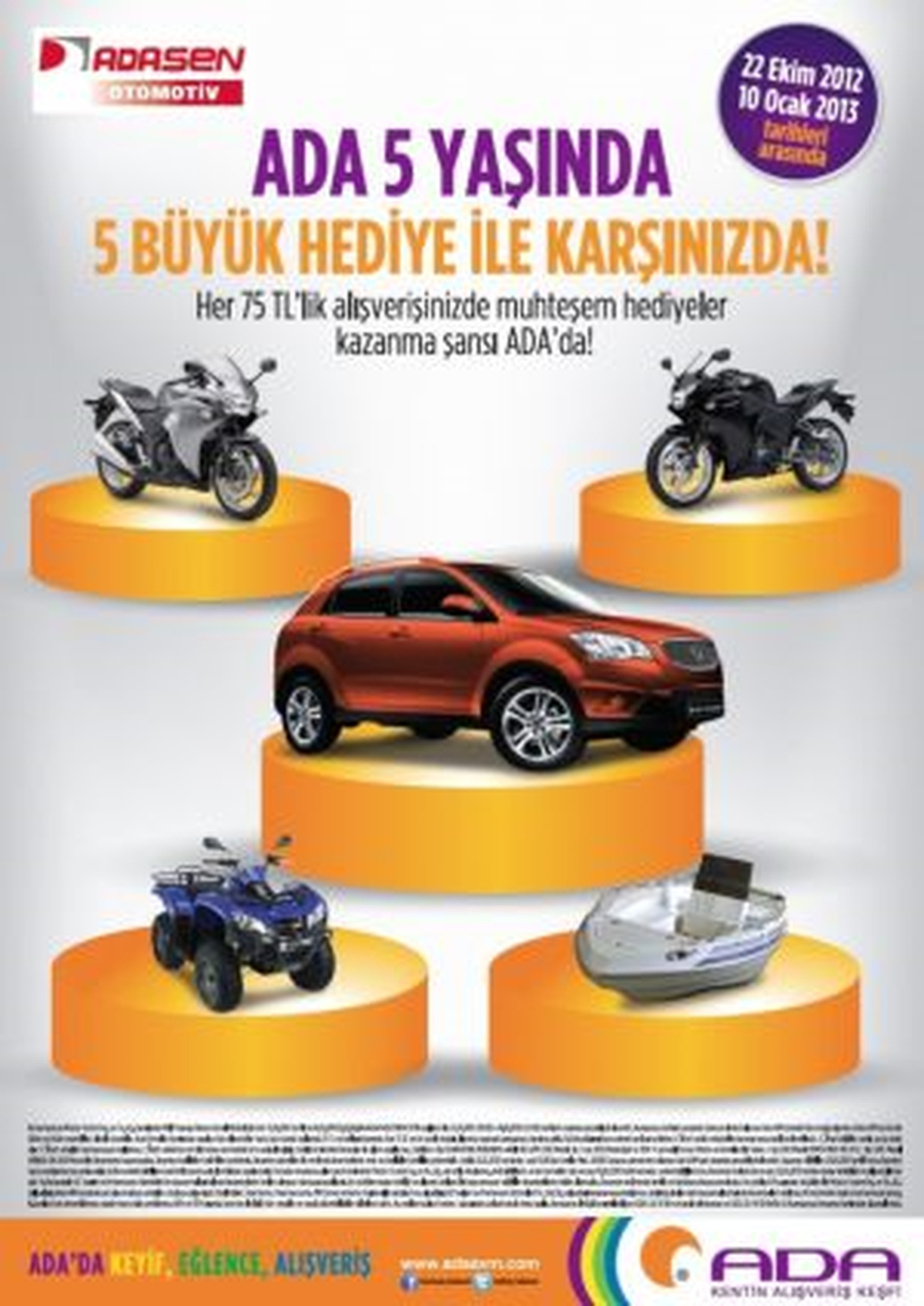 ADA 5. Yılında 5 Muhteşem Hediye Veriyor