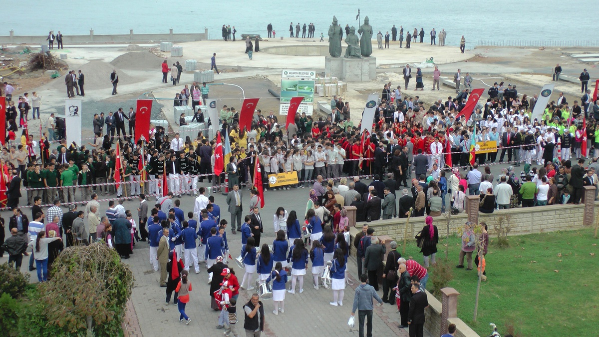 Akçakoca\'da Cumhuriyet Bayramı Coşkuyla Kutlandı