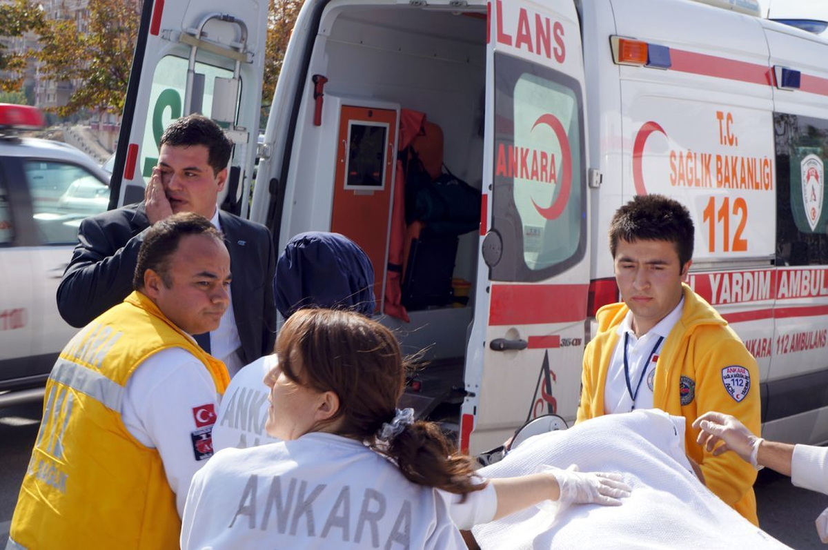 Başkentte Trafik Kazası