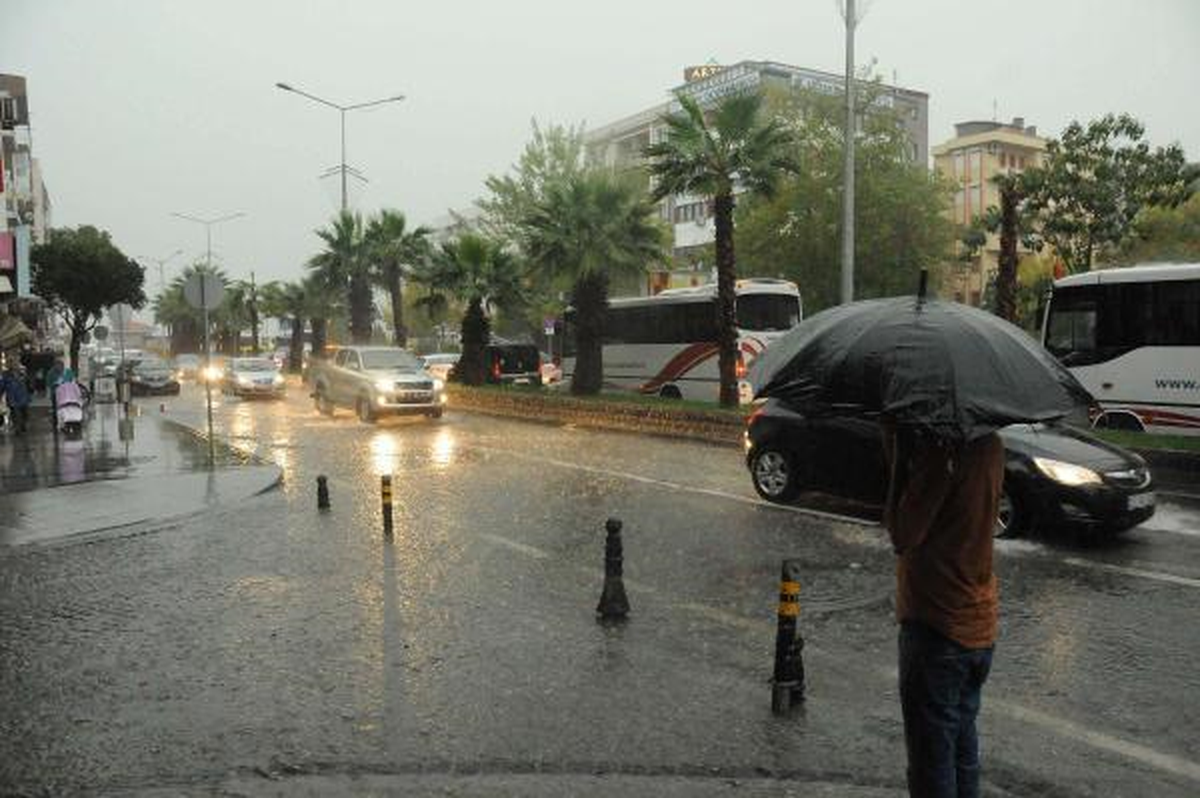 Çanakkale\'de Şiddetli Yağış