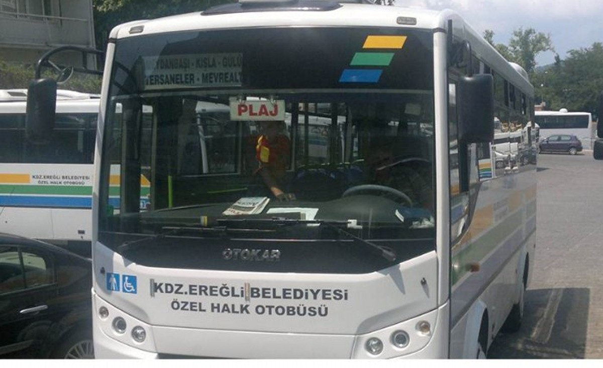 Ereğli\'de Cumhuriyet Bayramında Ücretsiz Ulaşım İmkanı