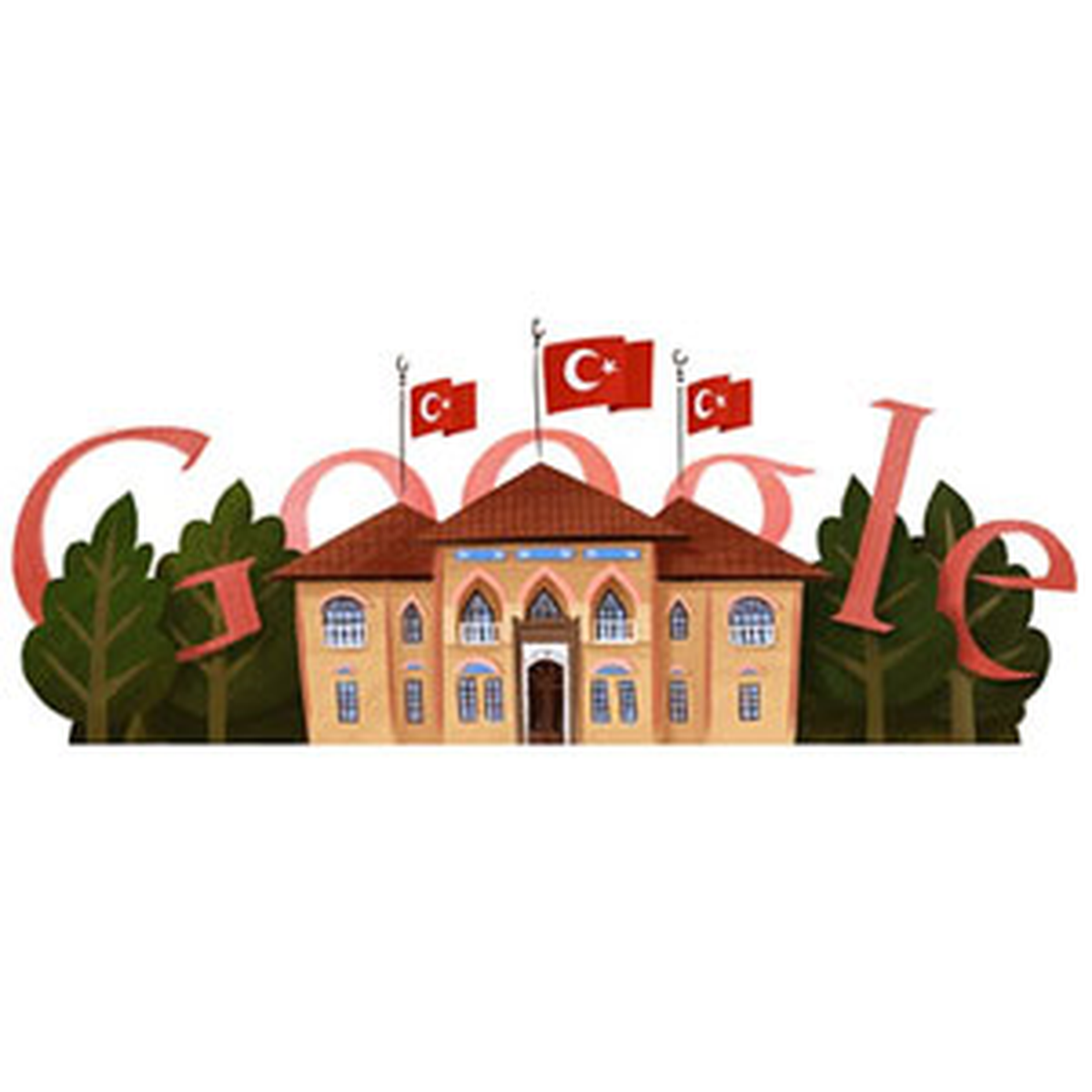 Google\'dan Cumhuriyet Bayramı Doodle\'ı