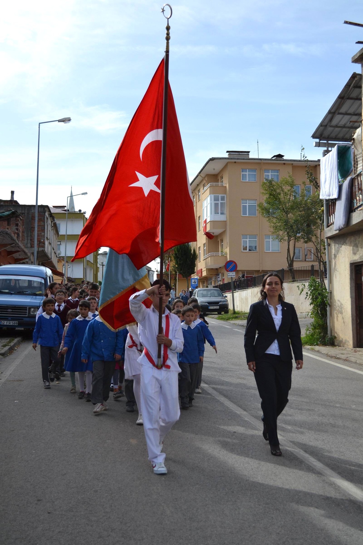 Kabadüz\'de Cumhuriyet Bayramı Kutlamaları