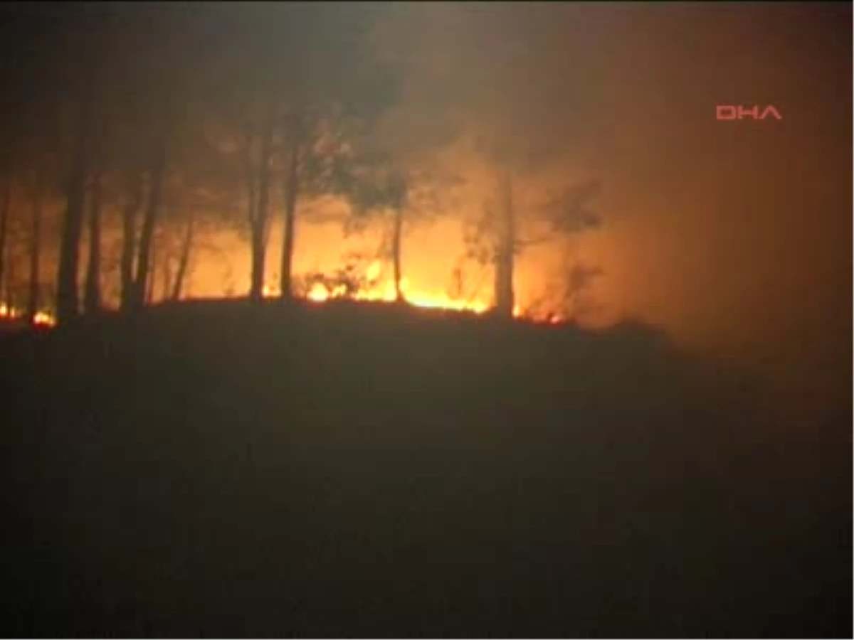 Manisa Spil Dağı\'nda Orman Yangını