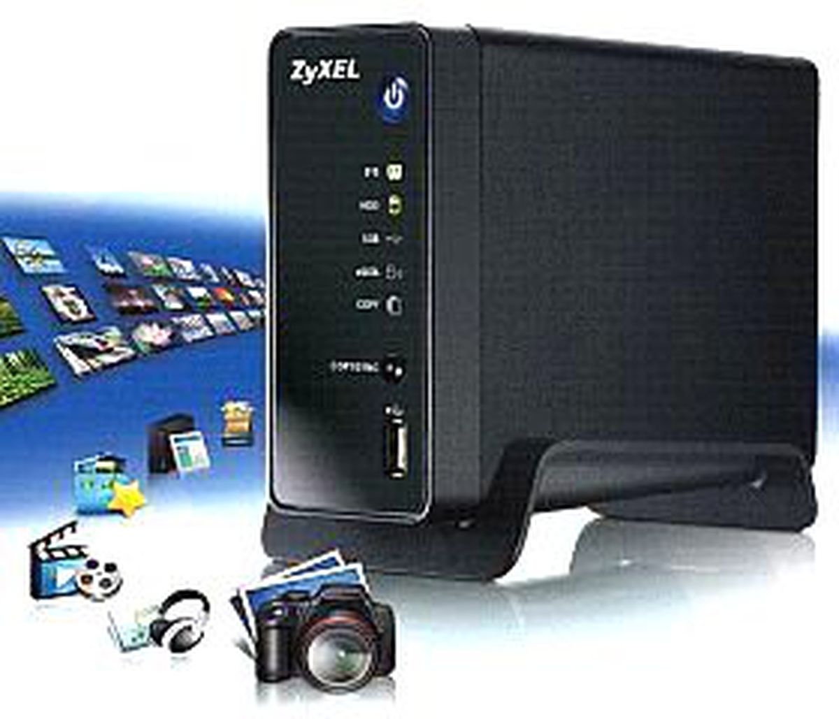 Mini Boyutlu Dosya Sunucusu: Zyxel Nsa310