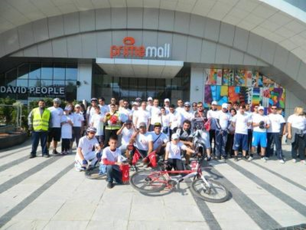 Prime Mall Antakya\'dan Cumhuriyet Bisiklet Turu
