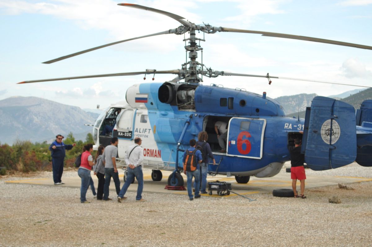 Yangın Söndürme Helikopterinin Milas\'taki Görev Süresi Sona Erdi