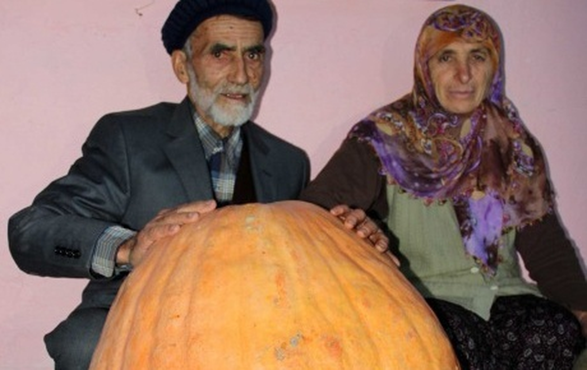 63 Kilogramlık Dev Bal Kabağı