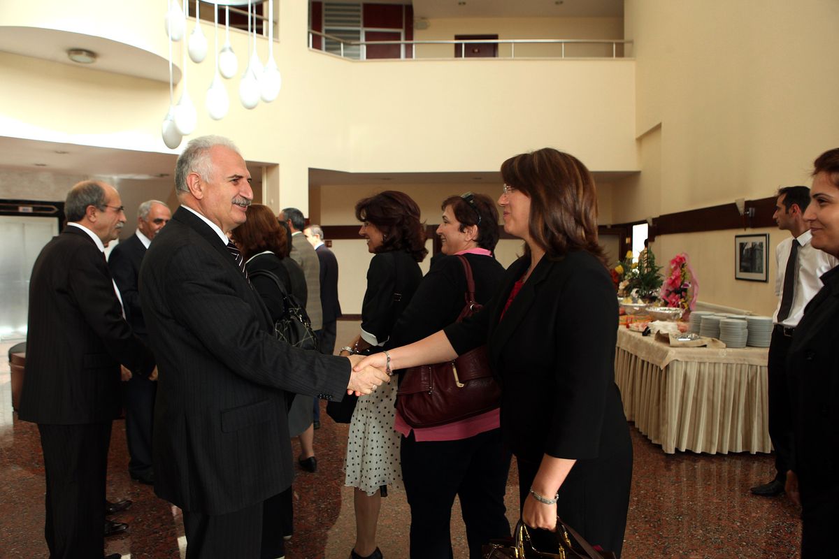 Atatürk Üniversitesi\'nde Bayramlaşma Töreni...