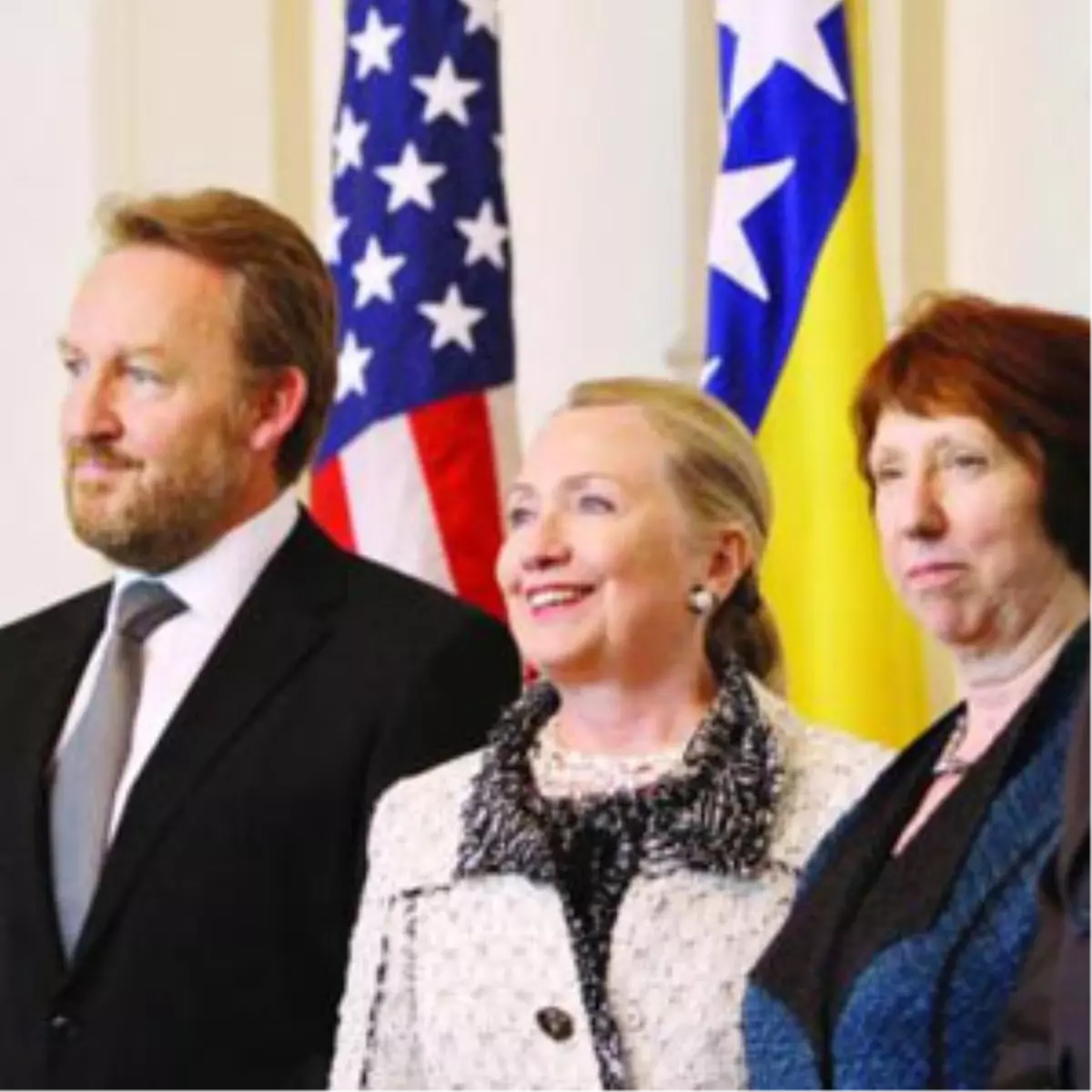 Clinton ve Ashton Bosna Hersek\'te