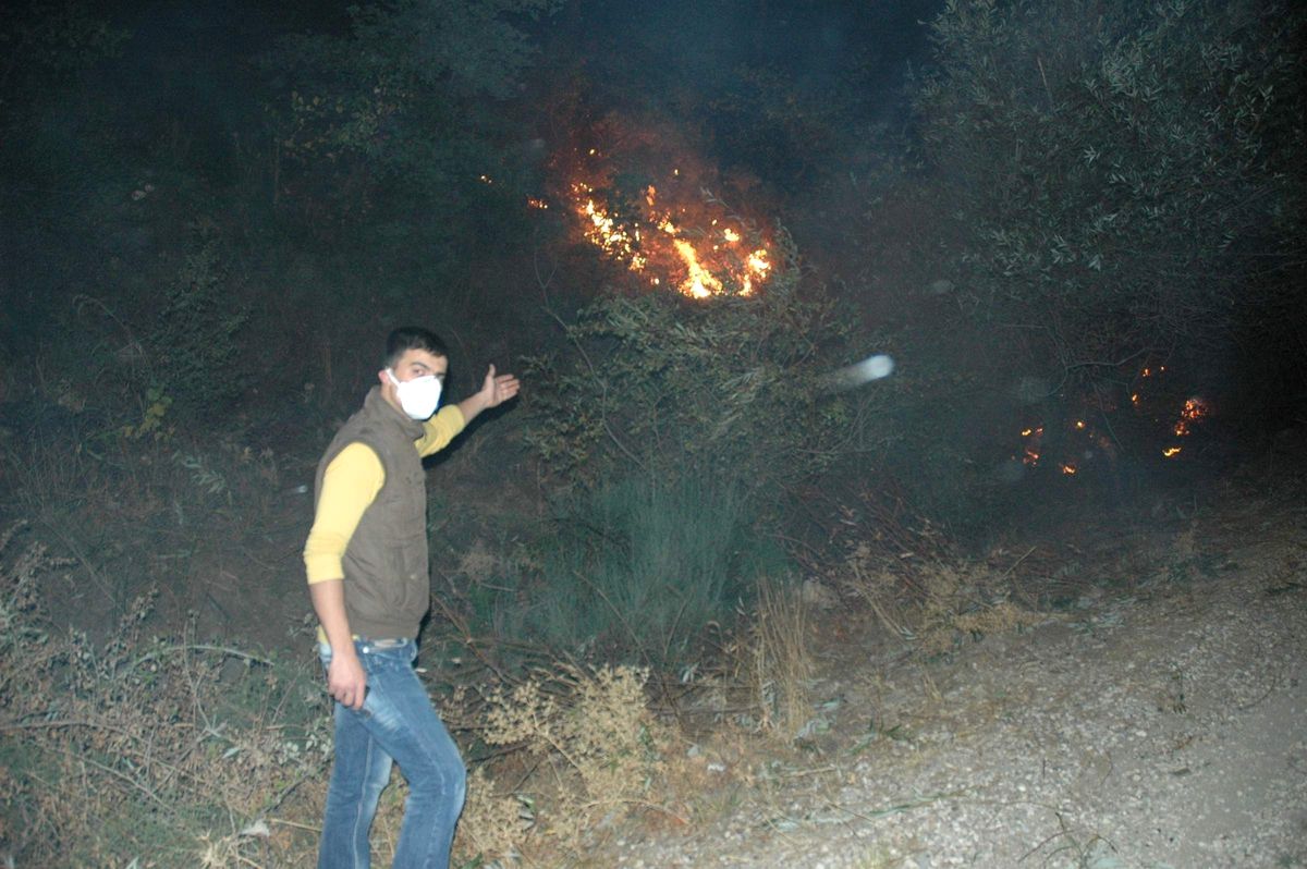 Spil Dağı"Nda Orman Yangını (4)