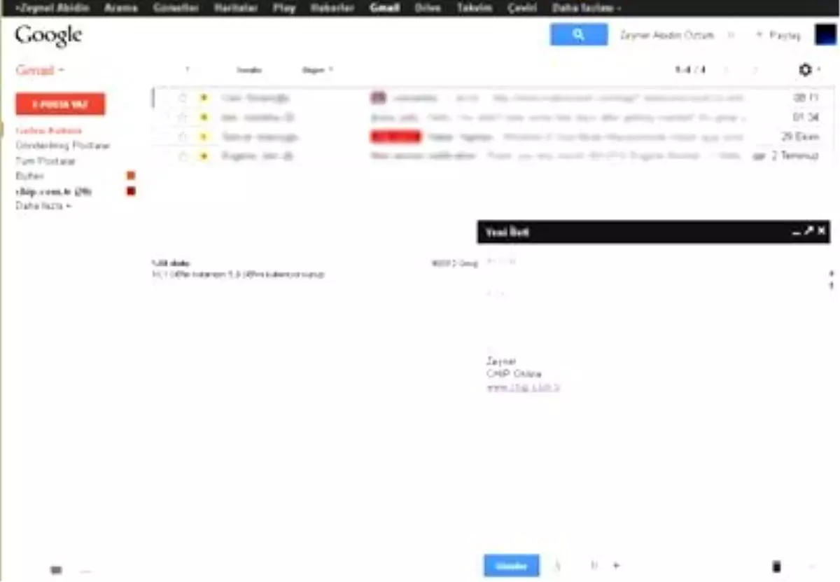 Gmail\'de yeni bir şeyler var!