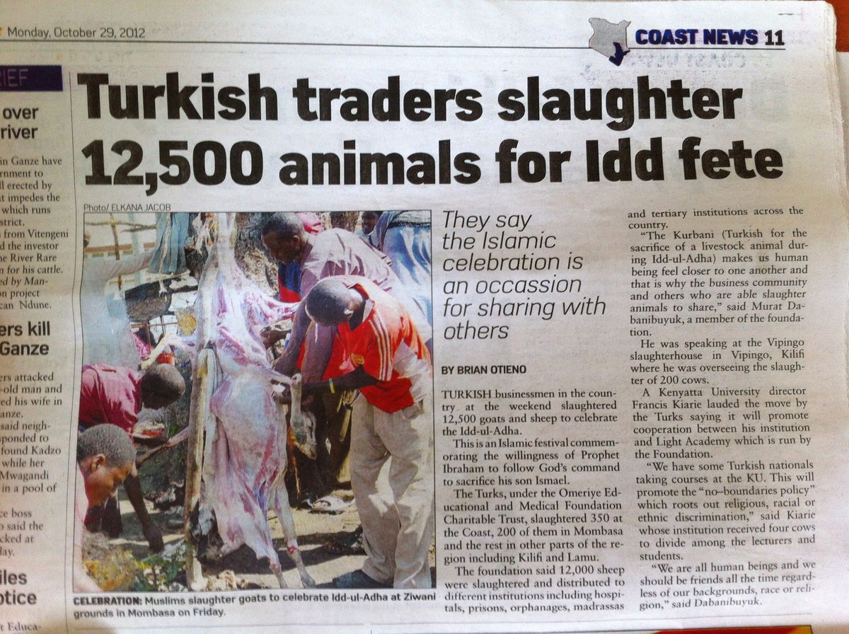Sunderliler Kenya\'da Gönülleri Fethetti