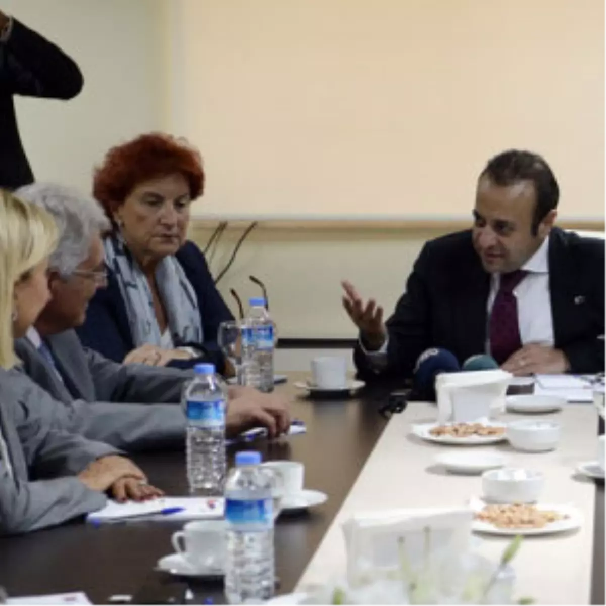 Bakan Bağış, Fransa Odalar Birliği Başkanı Marcon\'u Kabul Etti