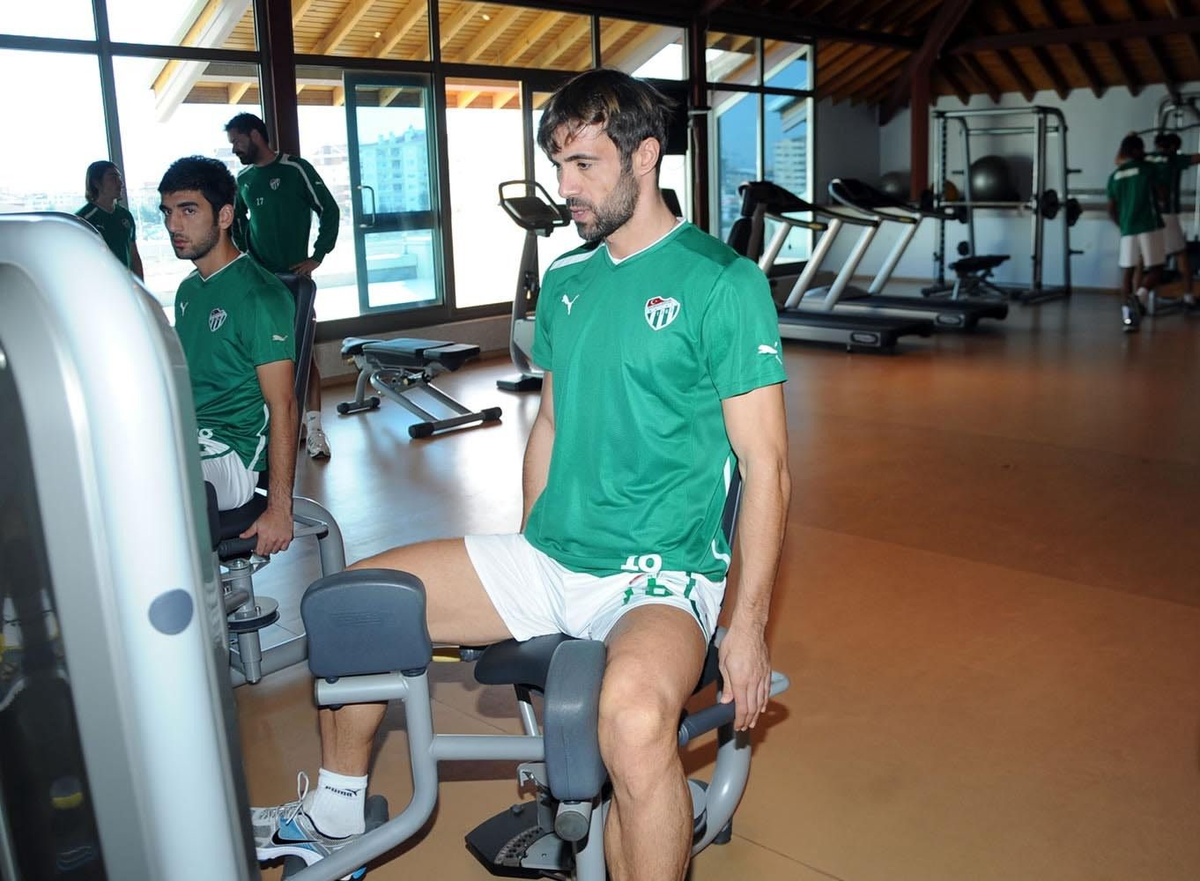 Bursaspor Salonda Çalıştı