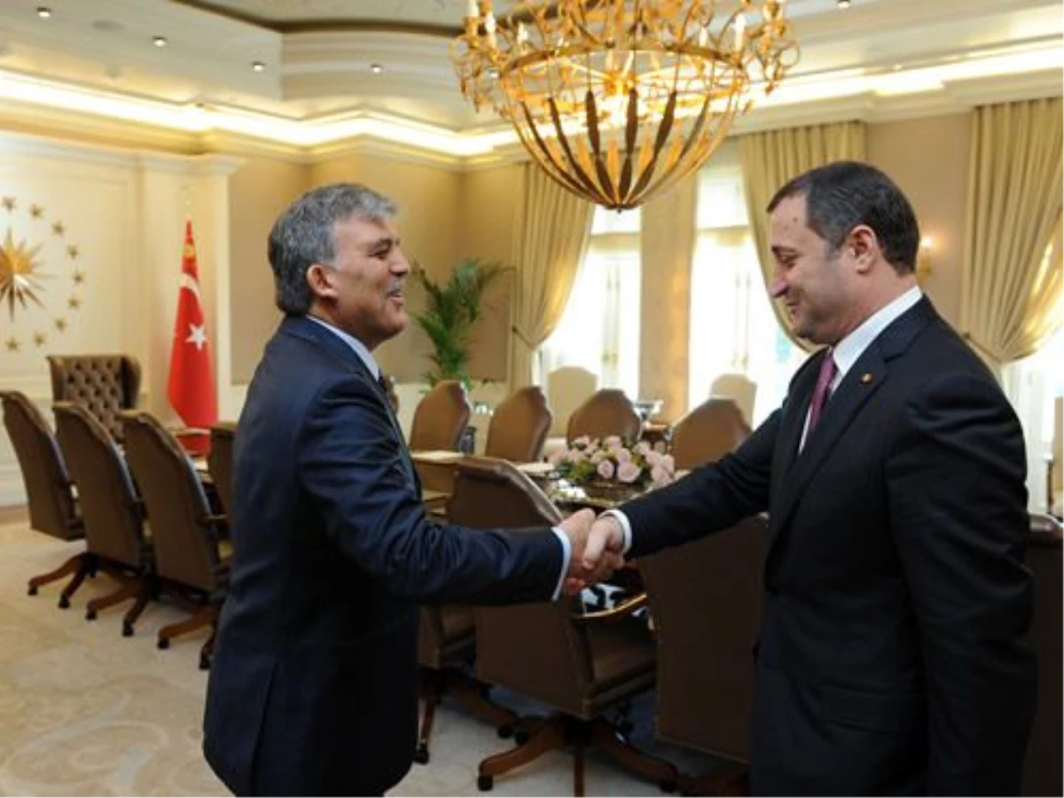 Cumhurbaşkanı Gül, Moldova Başbakanı Filat\'ı Kabul Etti